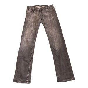 Diesel Poiak Men's Jeans Dark Wash Size 31x34 Stretch Straight Leg